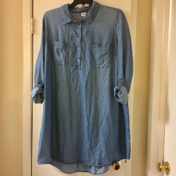 terra & sky Dresses & Skirts - ❤️TERRA & SKY Denim Look Casual Dress❤️